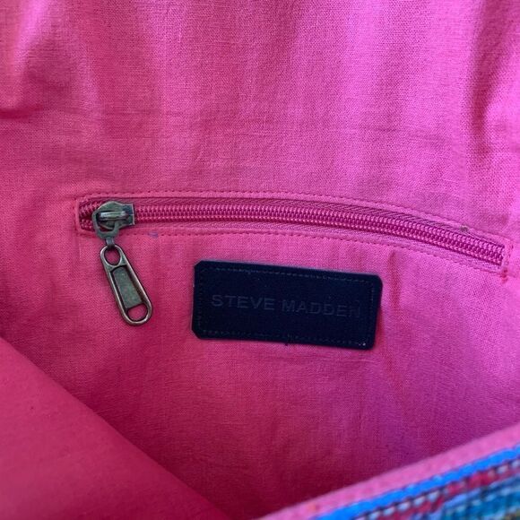 Steve Madden PENNIE TRIBAL GEOMETRIC Clutch - Picture 8 of 8